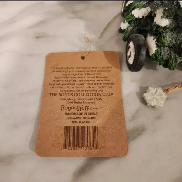 NWT Boyds Trim-A-Tree Tug Along - Picture 6 of 6
